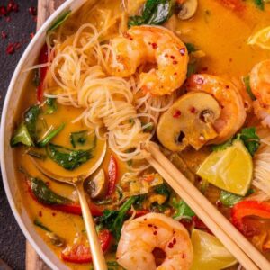 Shrimp Thukpa Soup
