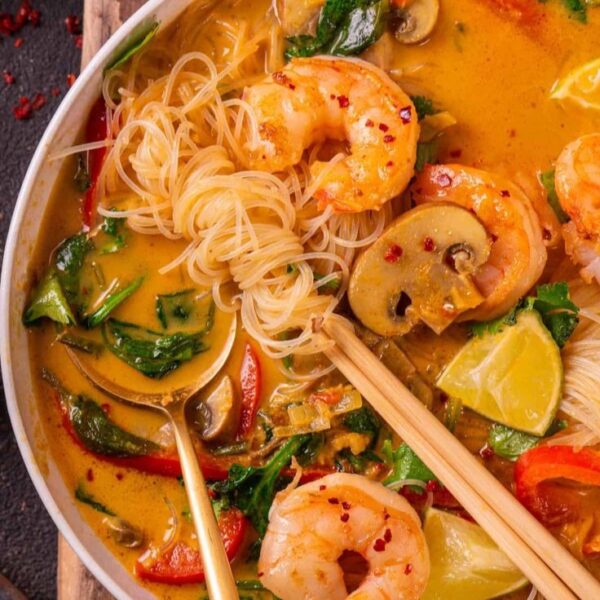Shrimp Thukpa Soup